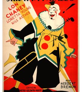 SKRATTA PAJAZZO [LAUGH, CLOWN, LAUGH] (1928) Swedish one sheet poster