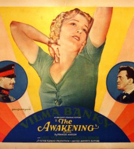 AWAKENING, THE (1928) Half sheet poster