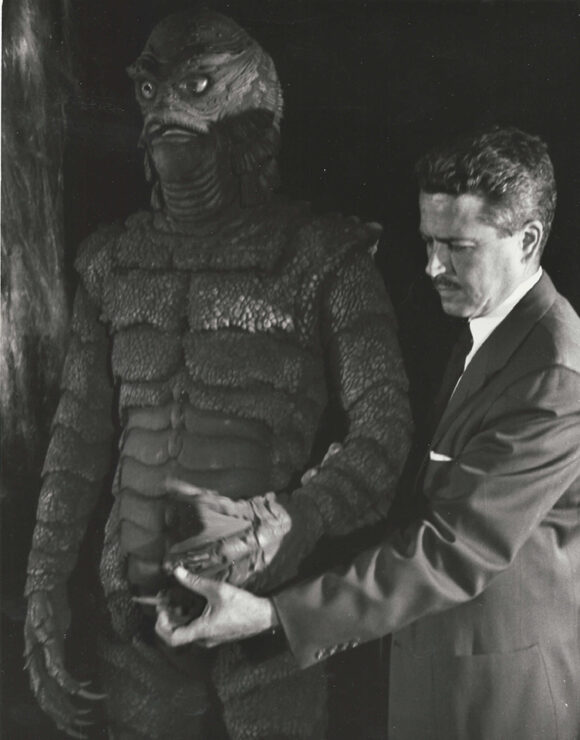 CREATURE FROM THE BLACK LAGOON, THE-JACK KEVAN AND THE CREATURE (BEN CHAPMAN) (1954)