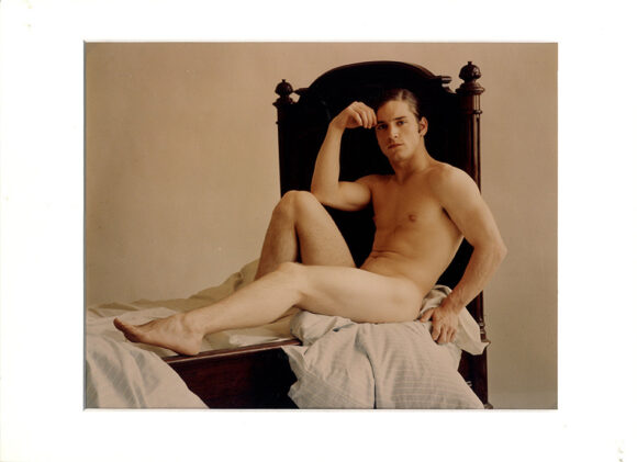 ANDY WARHOL’S FLESH (1968; 1990) Oversize color photo of Joe Dallesandro