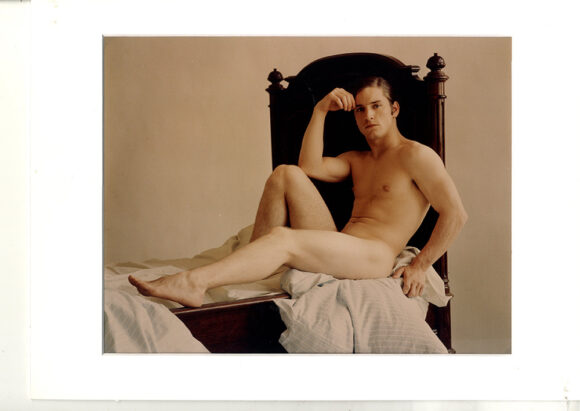 Andy Warhol's FLESH (1968) Oversize color photo of Joe Dallesandro