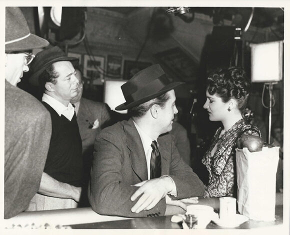 LOST WEEKEND, THE (1945) BTS with Billy Wilder