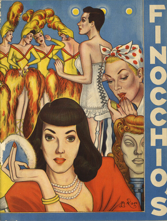 FINOCCHIO'S (ca. 1951) Nightclub program