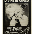 DIVINE IN AFRIKA (ca 1983) Poster