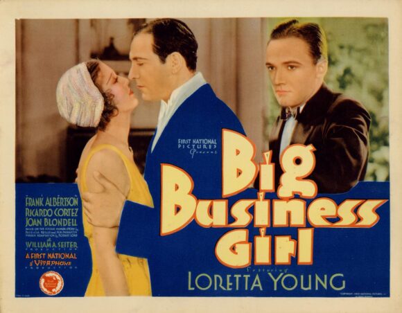 BIG BUSINESS GIRL (1931)