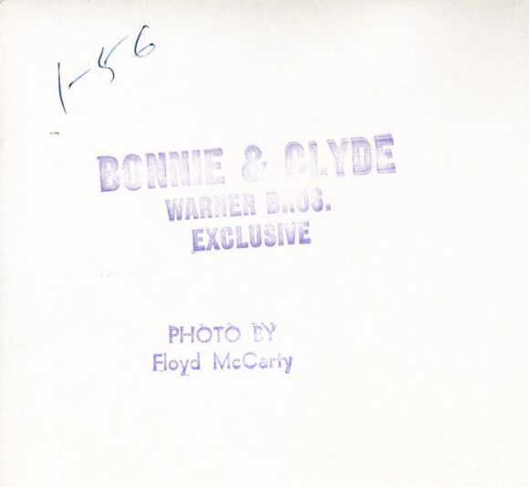 BONNIE AND CLYDE (1967) / WARREN BEATTY BY FLOYD MCCARTY