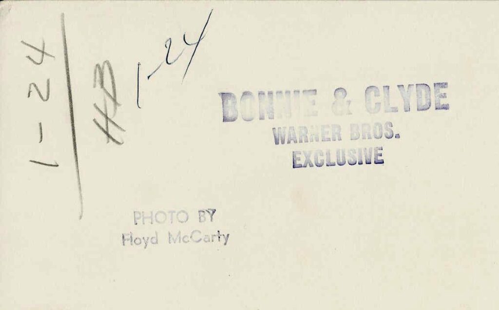 BONNIE AND CLYDE (1967) / BY FLOYD MCCARTY