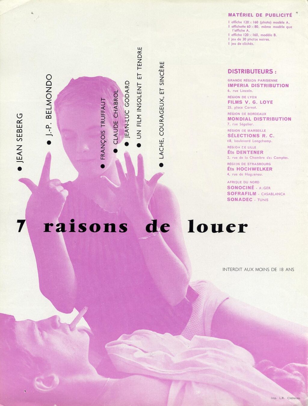 BREATHLESS [À BOUT DE SOUFFLE] (1960)