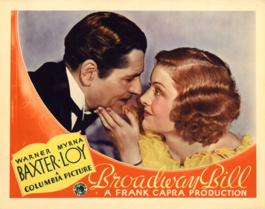 BROADWAY BILL (1934) Lobby card