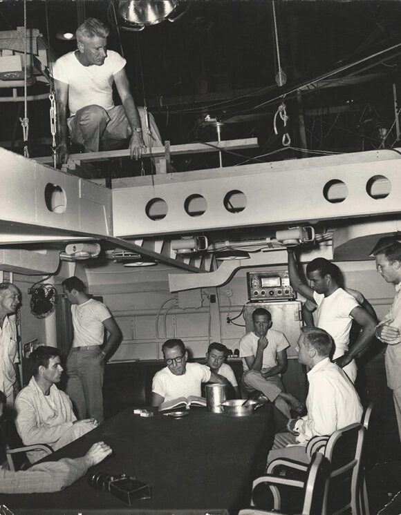 CAINE MUTINY THE/REHEARSAL WITH HUMPHREY BOGART AND VAN JOHNSON (1954)