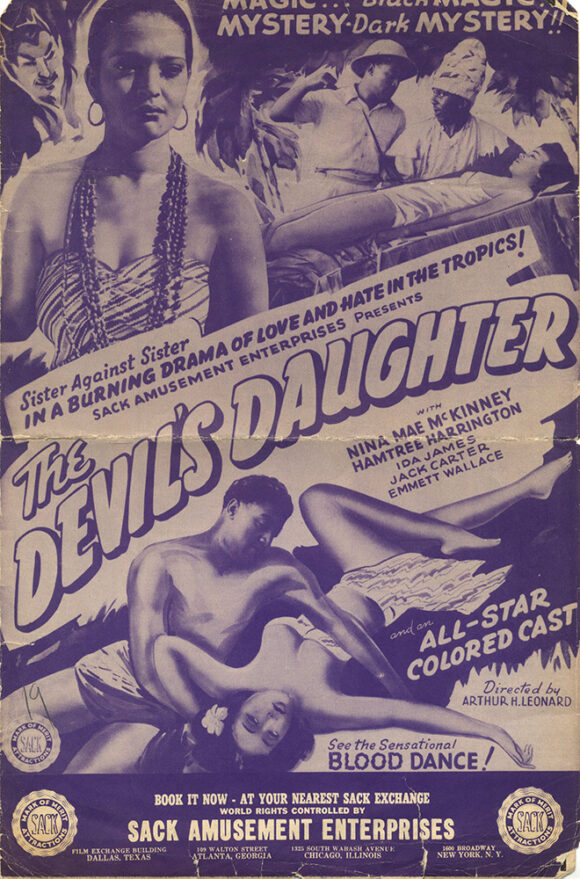 DEVIL’S DAUGHTER, THE/ PRESSBOOK (1939)