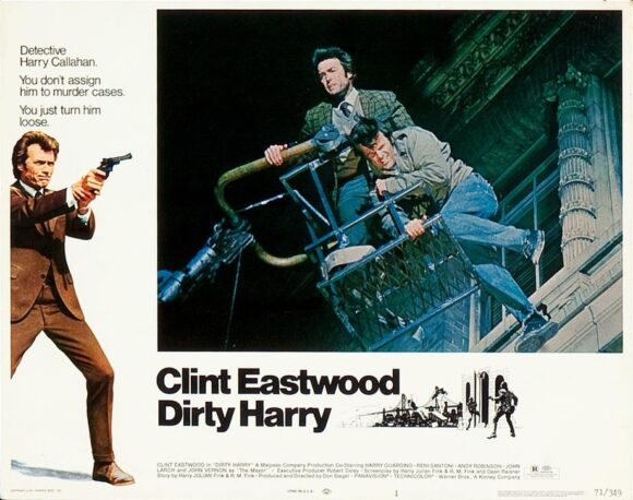 DIRTY HARRY (1971) LOBBBY CARD SET