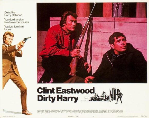 DIRTY HARRY (1971) LOBBBY CARD SET