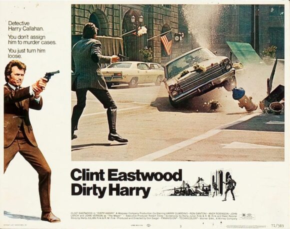 DIRTY HARRY (1971) LOBBBY CARD SET