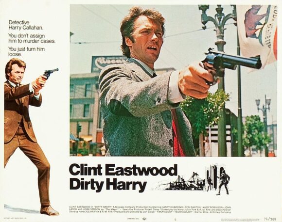 DIRTY HARRY (1971) LOBBBY CARD SET