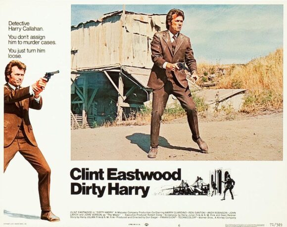 DIRTY HARRY (1971) LOBBBY CARD SET