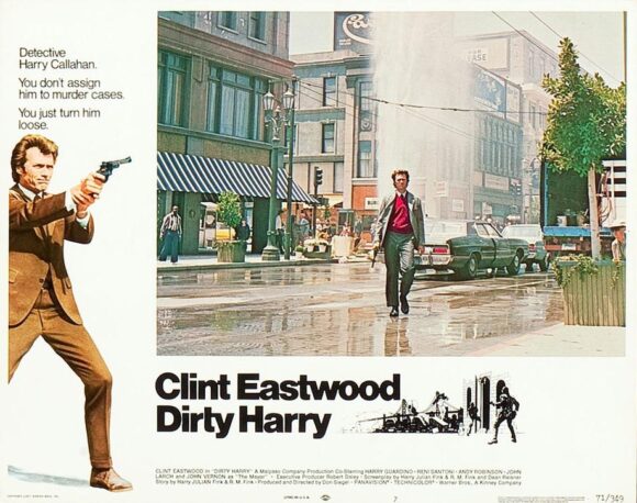 DIRTY HARRY (1971) LOBBBY CARD SET