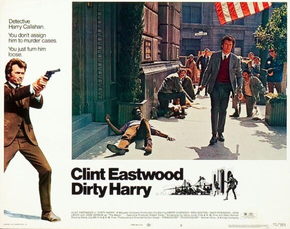 DIRTY HARRY (1971) LOBBBY CARD SET