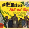 FIGHT THAT GHOST TITLE LOBBY CARD (1946)