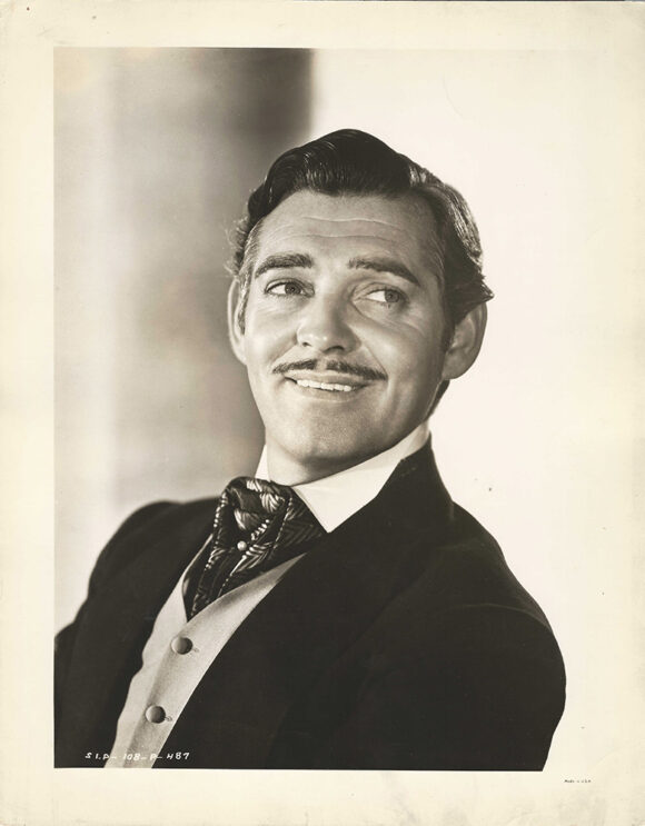 GONE WITH THE WIND 3 CLARK GABLE AS RHETT BUTLER PORTRAIT