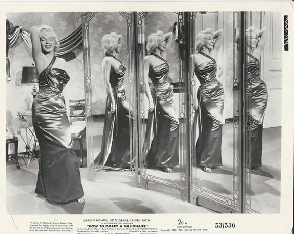 HOW TO MARRY A MILLIONAIRE /MARILYN MONROE IN MIRRORS (1953)