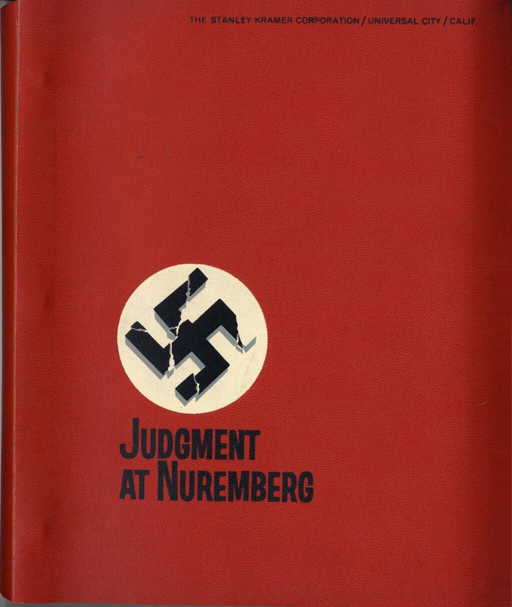 JUDGMENT AT NUREMBERG (1961) Revised final script January 9, 1961 by Abby Mann