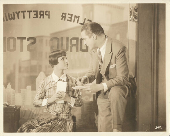 LOUISE BROOKS AND WILLIAM GAXTON IN IT’S THE OLD ARMY GAME (1926)