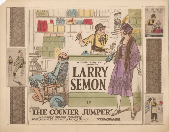 LARRY SEMON IN THE COUNTER JUMPER (1922)