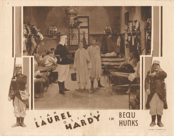 LAUREL AND HARDY IN BEAU HUNKS (1931)