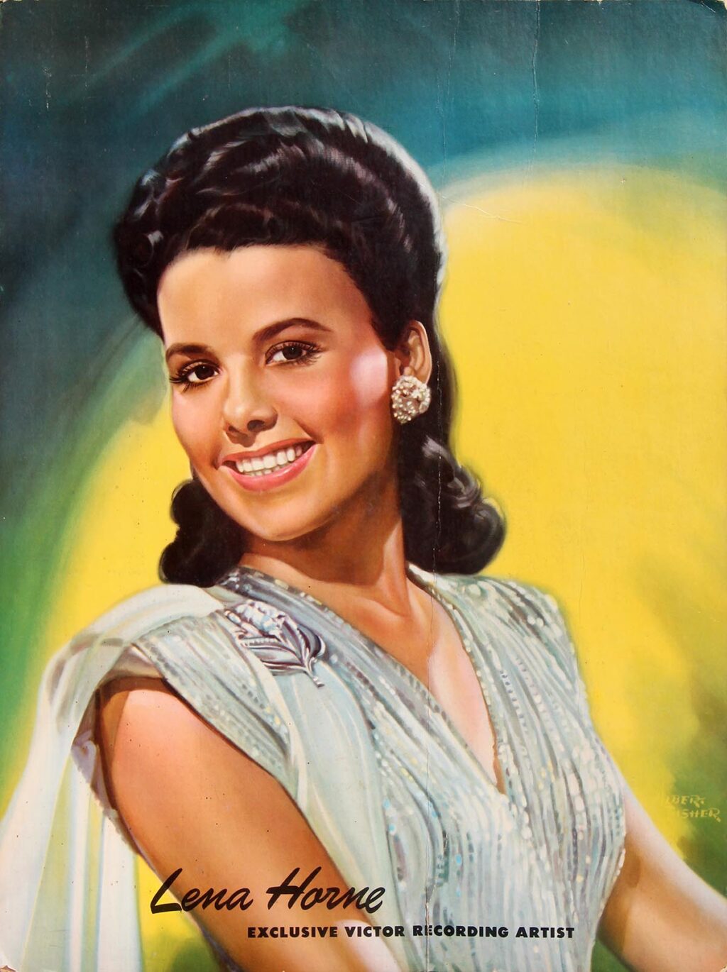 LENA HORNE / EXCLUSIVE VICTOR RECORDING ARTIST (ca. 1943)