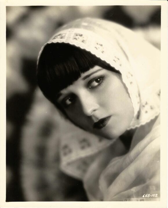 LOUISE BROOKS / STAMPED PORTRAIT BY EUGENE RICHEE (1926)