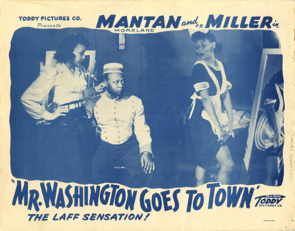 MR. WASHINGTON GOES TO TOWN /OVERSIZE PHOTO (1941; reissue, ca 1945)