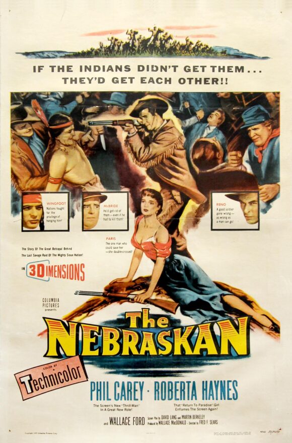 NEBRASKAN, THE (1953) One sheet poster