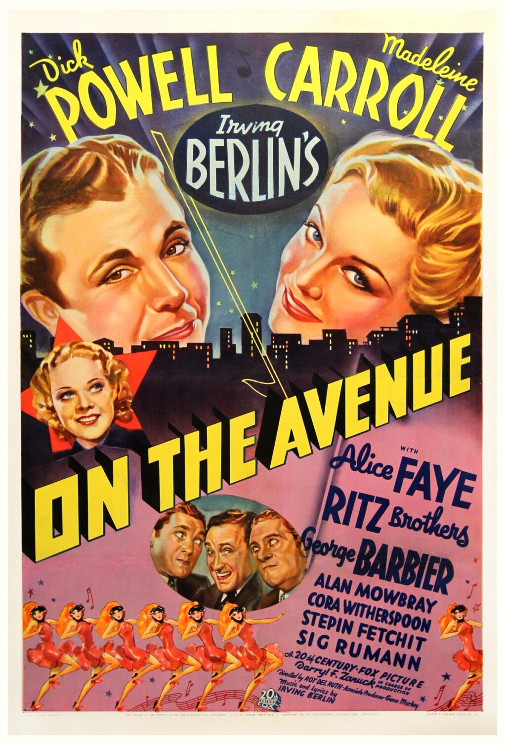 ON THE AVENUE (1937)