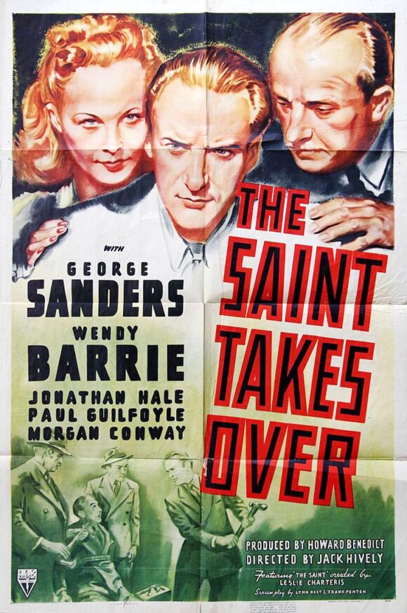 SAINT TAKES OVER, THE (1940) One sheet poster