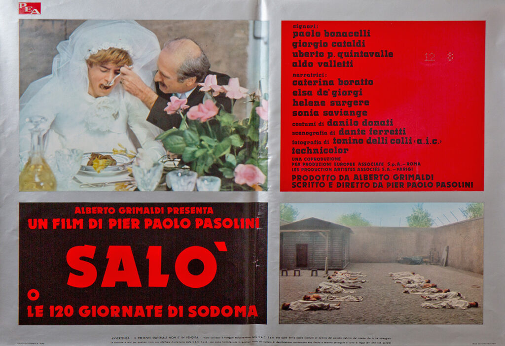 SALO, OR THE 120 DAYS OF SODOM [SALO, O LE 120 GIORNATE DI SODOMA] (1975)