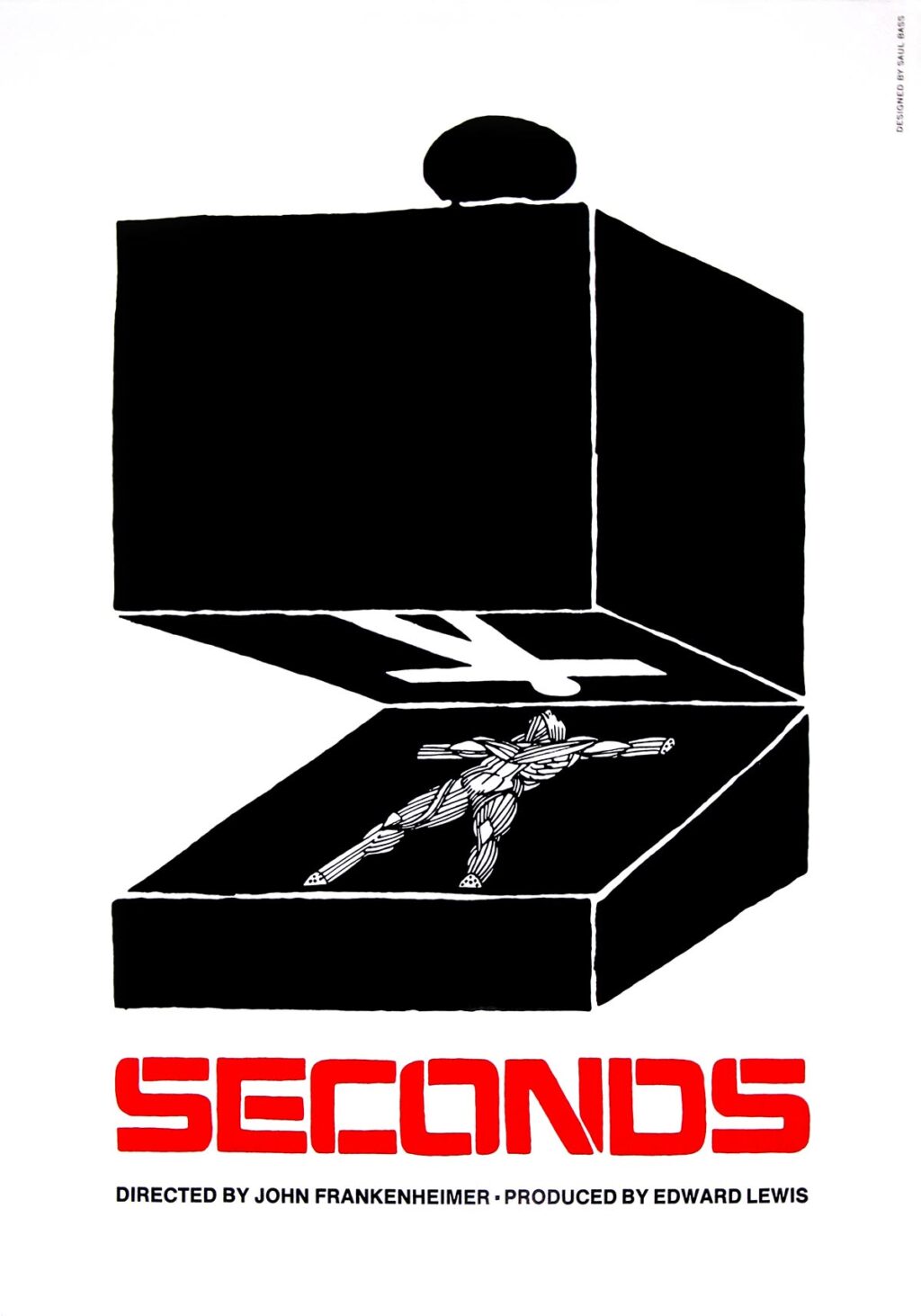 SAUL BASS SILKSCREEN / SECONDS (1966)