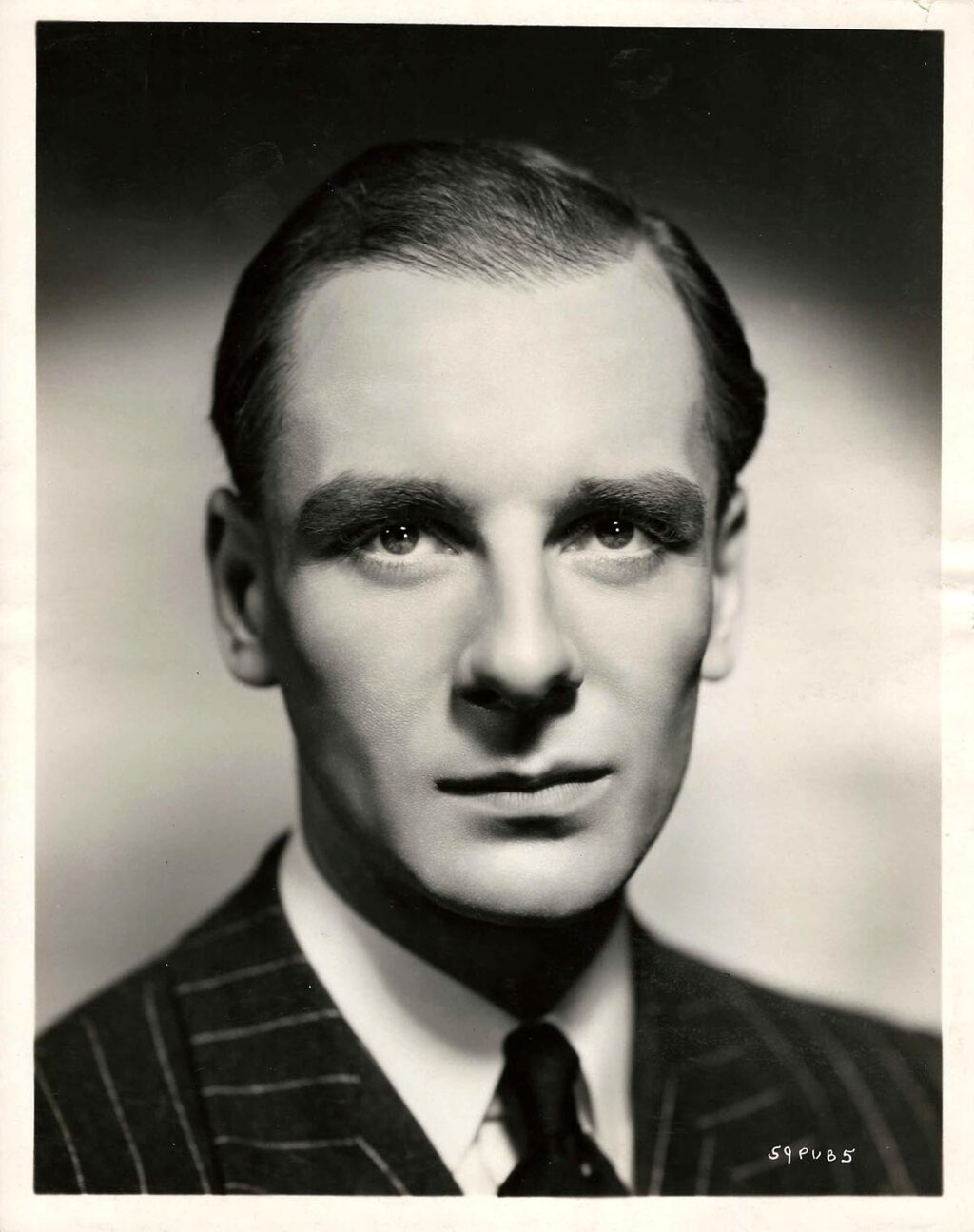 SECRET AGENT (1936) / JOHN GIELGUD PORTRAIT