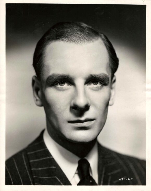 SECRET AGENT (1936) / JOHN GIELGUD PORTRAIT