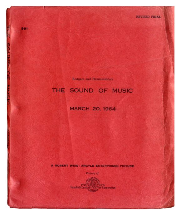 SOUND OF MUSIC, THE (1965) Rev Final script by Rodgers and Hammerstein, Mar 20, 1964