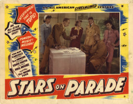 STARS ON PARADE (1947) Lobby card
