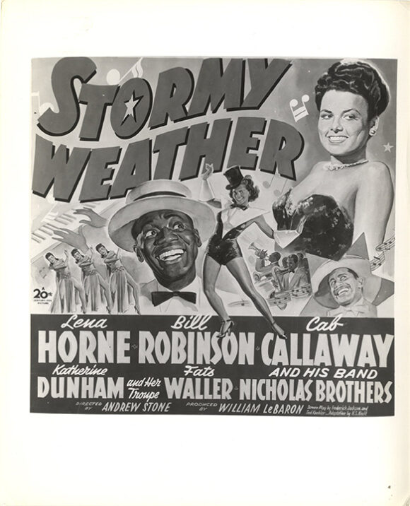 STORMY WEATHER PHOTO OF SIX SHEET POSTER (1943)