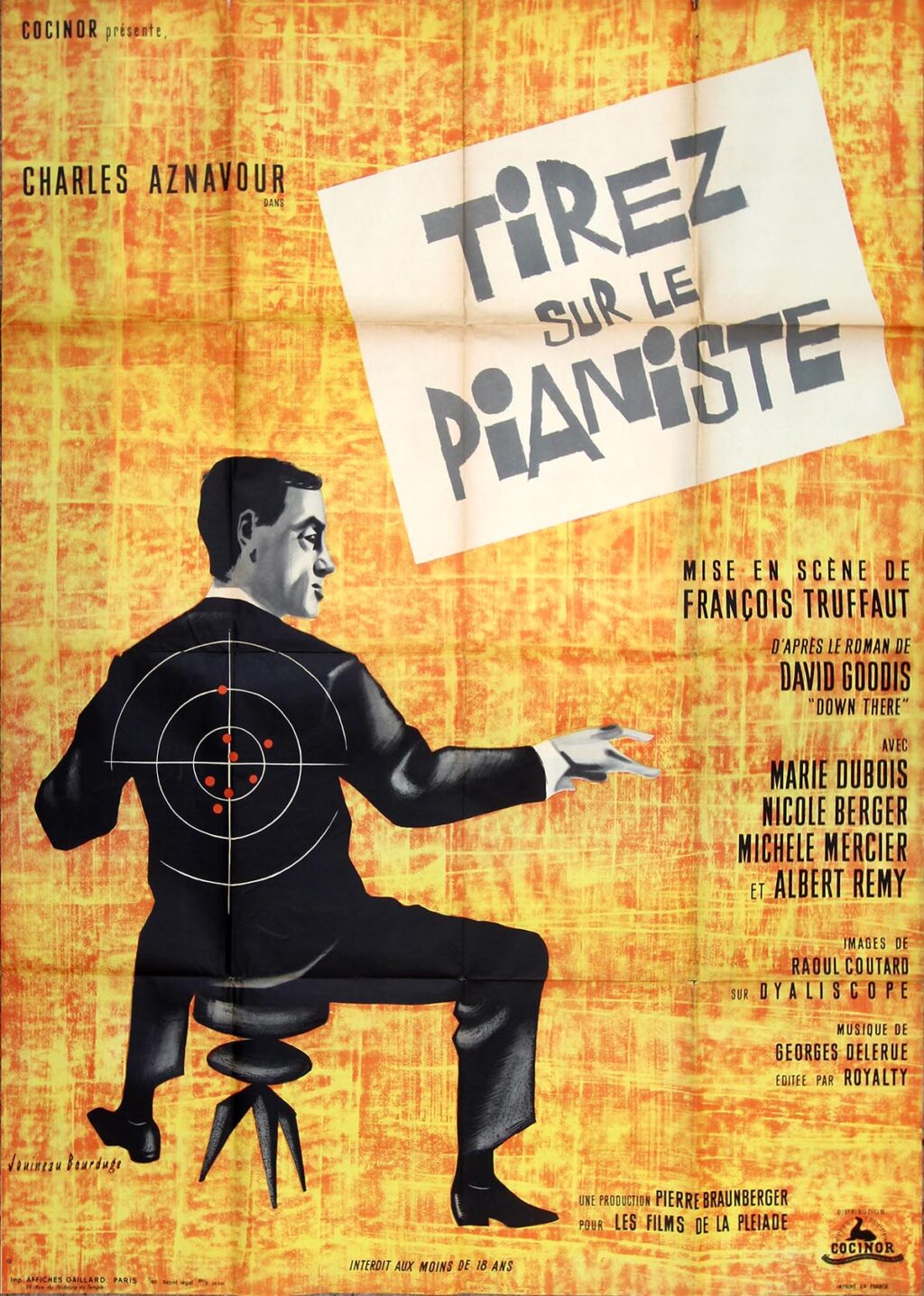 SHOOT THE PIANO PLAYER [TIREZ SUR LE PIANISTE] (1960)