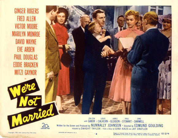 WE'RE NOT MARRIED (1952)