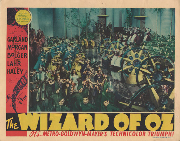 WIZARD OF OZ TRIUMPHANT RETURN CUT SCENE LOBBY CARD (1939)