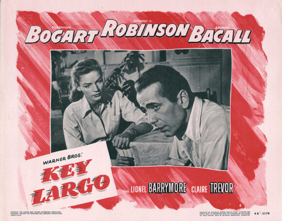 KEY LARGO (1948) Lobby card no. 6