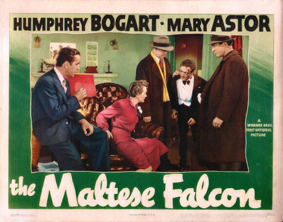 MALTESE FALCON, THE (1941) Lobby card