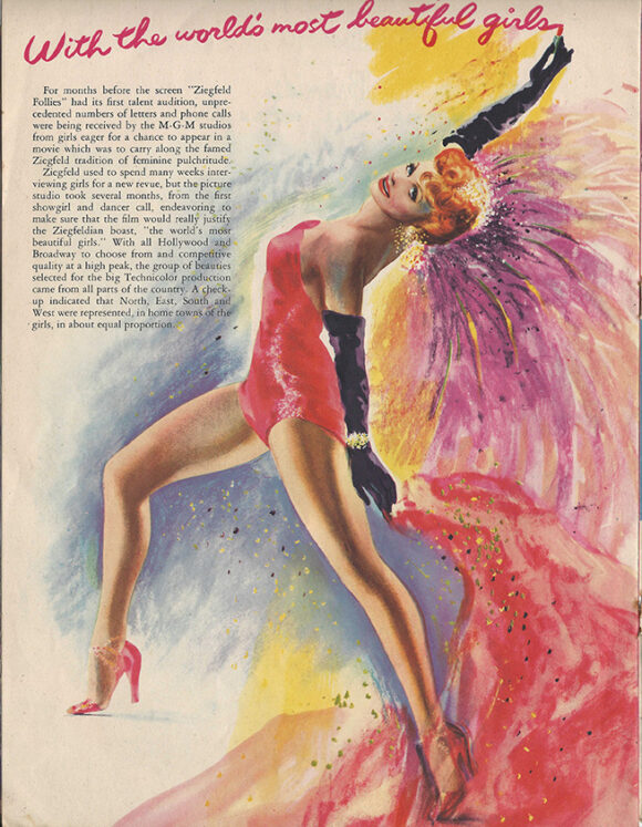 ZIEGFELD FOLLIES (1946) Souvenir book - Image 4