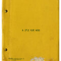 LITTLE NIGHT MUSIC, A (Mar 5, 1973) Theatre script playing version by Stephen Sondheim, Hugh Wheeler