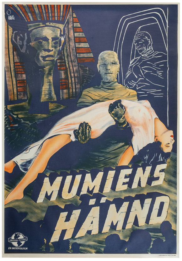 MUMMY'S HAND, THE [MUMIENS HÄMND] (1941) Swedish poster